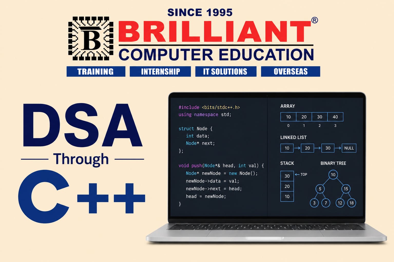 DSA Through C++  | Brilliant Computers