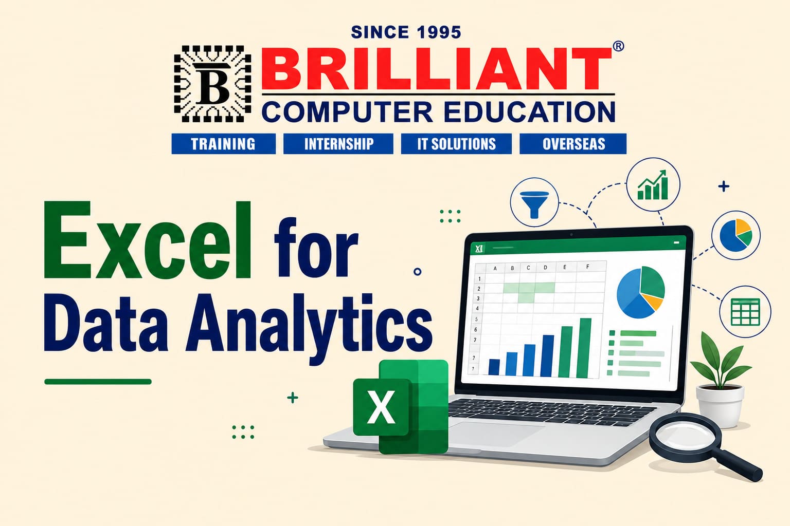 Excel for Data Analytics | Brilliant Computers