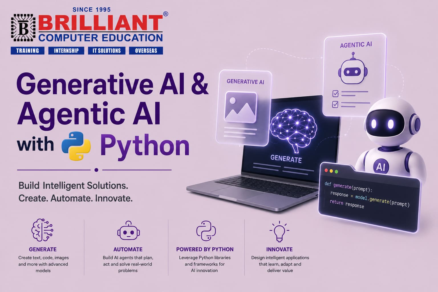 Generative Al & Agentic Al with Python