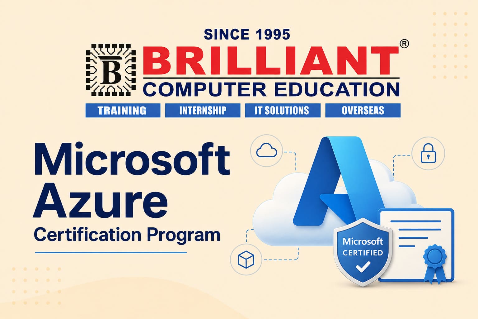Microsot Azure Certification Program | Brilliant Computers