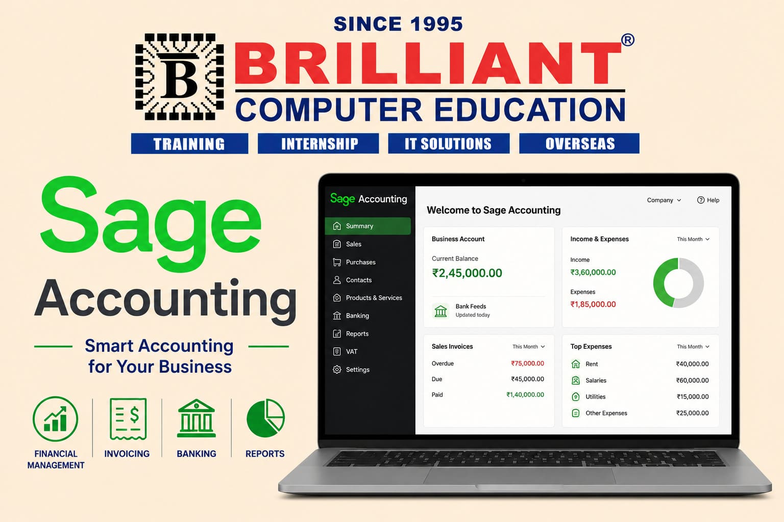 Sage Accounting | Brilliant Computers