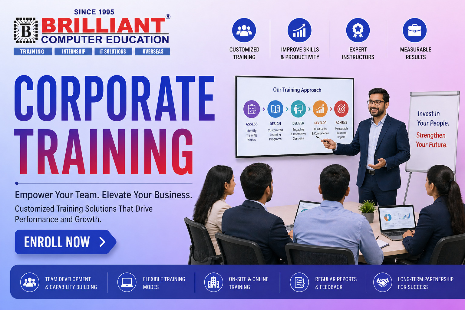 Corporate Training | Brilliant Computer Education