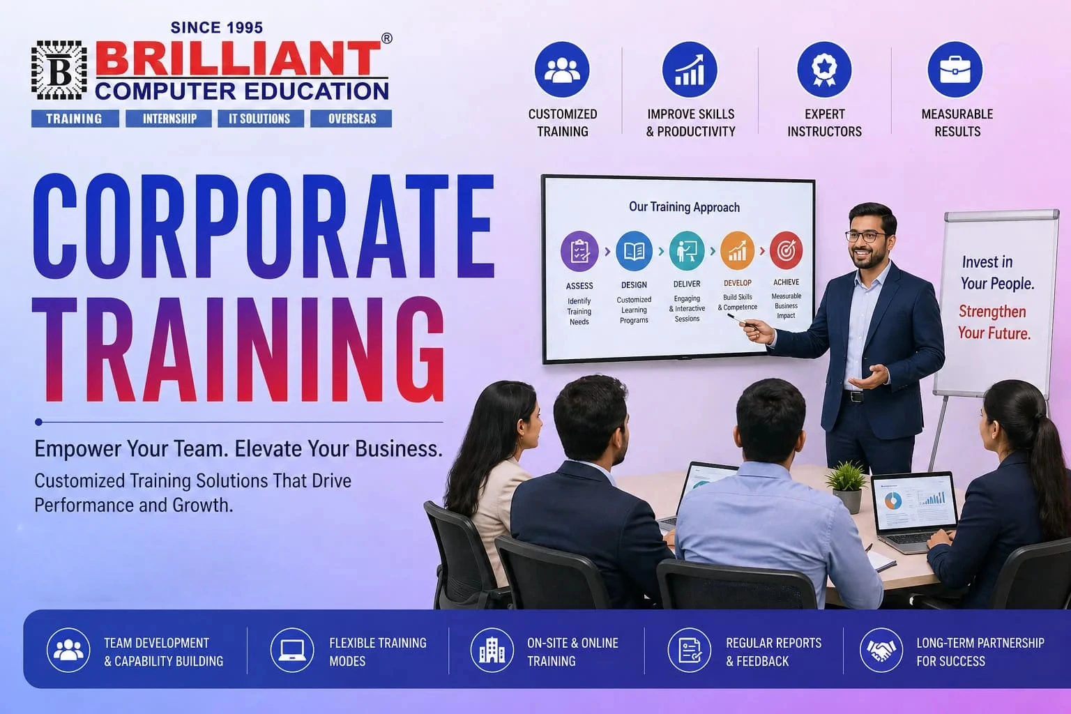 Corporate IT Training in Ongole | Brilliant Computer Education