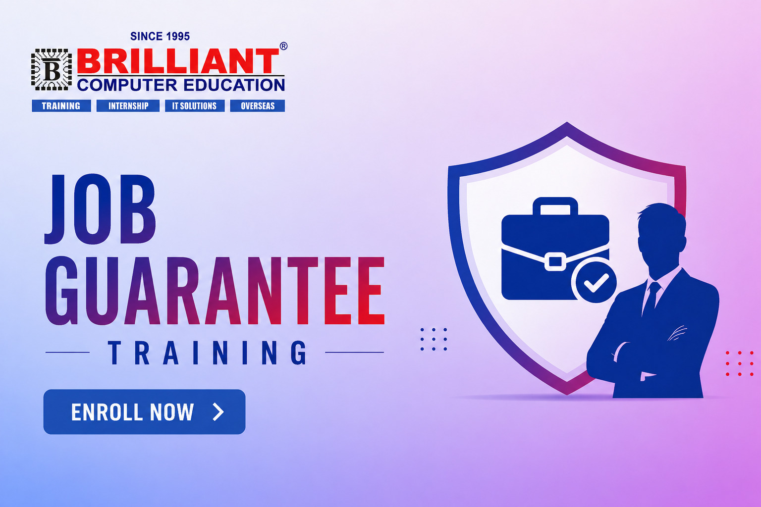 Job Guarantee Training | Brilliant Computer Education