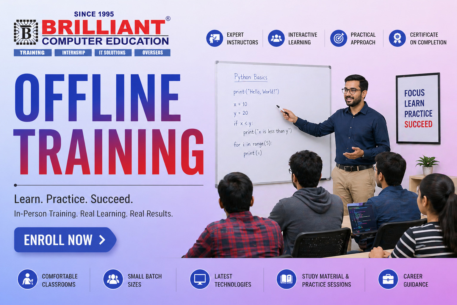 Offline Training | Brilliant Computer Education